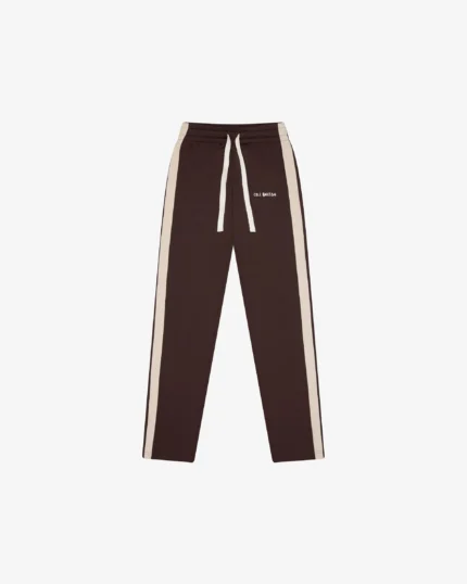 Brown Cole Buxton Hand Embroidery Track Pants