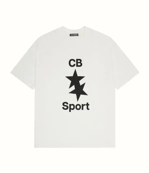 White Cole Buxton CB Sport T-shirt