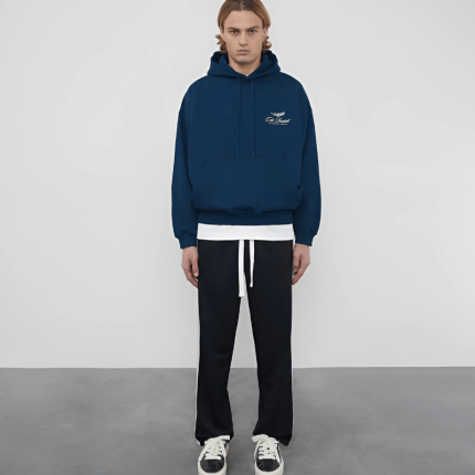 INTERNATIONAL NAVY BLUE HOODIE